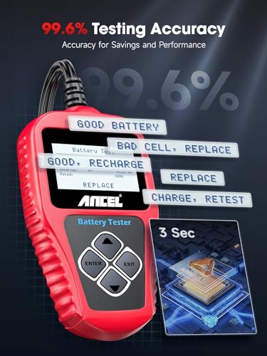 Autobatterietester ANCEL BA101 für 12V KFZ Batterien