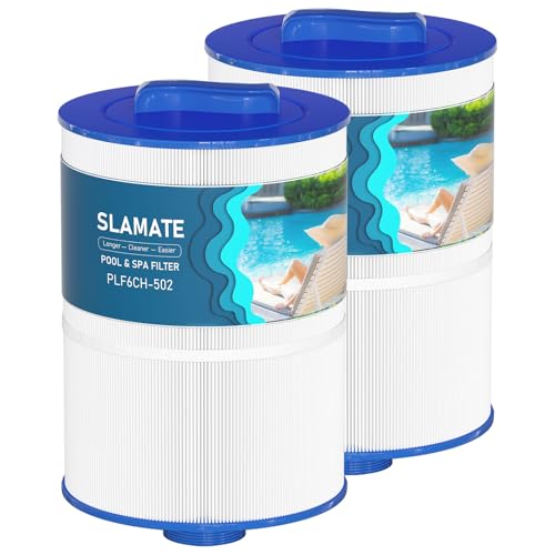 PAS50SV-F2M Spa Filter Replacement Compatible with PAS50SV-F2M, Unicel 6CH-502, Filbur FC-0311, Master Deluxe M60506, Magnum AR50, Baleen AK-90161, XLS-604 Spa Hot Tub Filter Cartridge 2 Pack