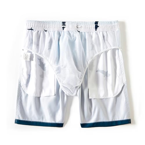 Men’s Swim Trunks Quick Dry Beach Shorts3