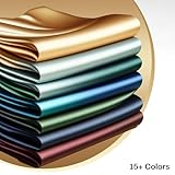 Lazzaro Satin Silk Pillowcases for Hair and Skin - Hypoallergenic Pillow Cases 2 Pack with Envelope Closure - Ultrasoft Standard Size Charcoal Silk Pillowcases (50 x 75 cm) - Image 7