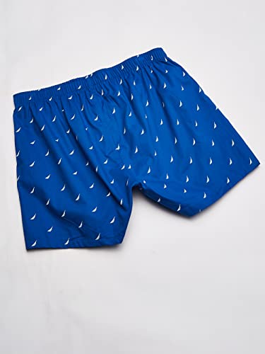 Nautica mens Cotton Woven 3 Pack Boxer Boxer Shorts