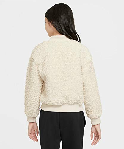 Nike Sportswear High Pile Fleece Shine Bomber Girls Jackets2