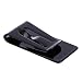 Vktech New Stainless Steel Black Slim Pocket Cash Money Clip Holder