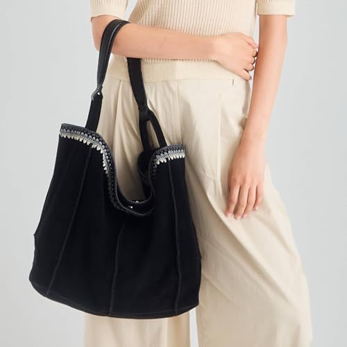 Image of The Sak Los Feliz Large Tote Bag - Women's Purse For Everyday, Travel, Beach Bag - Roomy Handbag With Shoulder Bag Strap