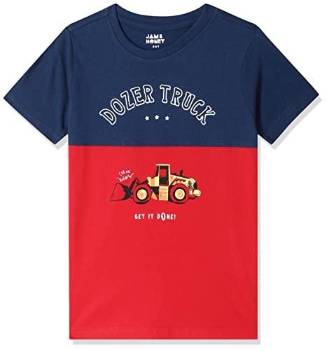 Image of Amazon Brand - Jam & Honey Boys T-Shirt (Pack of 3)