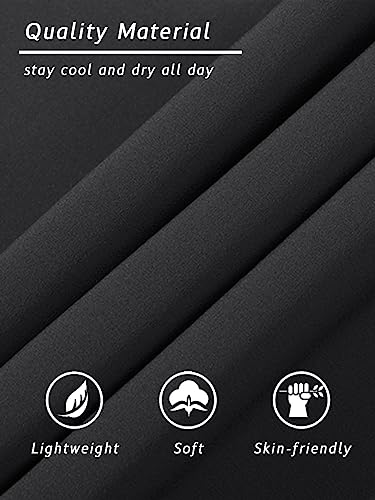 Tacvasen Mens Pants Mens Hiking Pants Mens Pants Black Mens Hiking Pants Lightweight Quick Dry Mens Pants Casual Relaxed Fit #TOP6