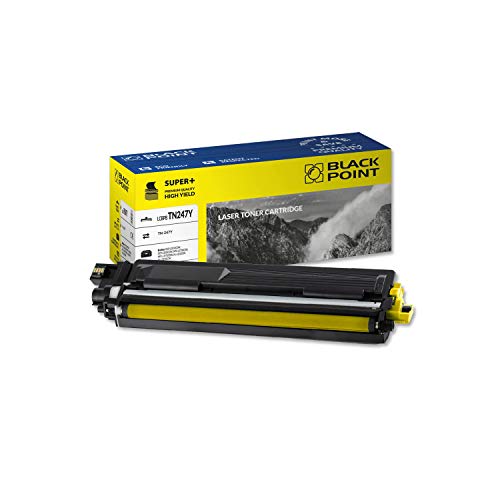 Toner TN-247Y jaune Black Point haute performance certifié TÜV pour documents professionnels