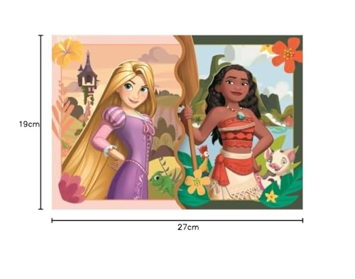 Clementoni Puzzle Enfant 2X20 Pièces Disney Princess Walt Disney Fabriqué en Italie 24092 - vue 5