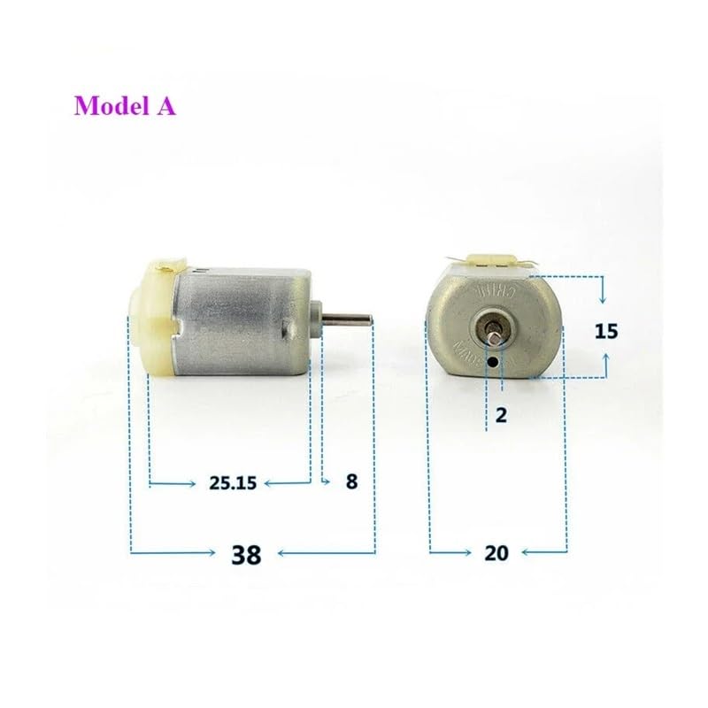 POWTAXBJGD 5PCS/lot 130 Electronic Starter DC 1.5V 3V 5V 6V High Speed DIY(Model A)