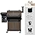 Z GRILLS 700D6Pro 2024 Pellet Grill & Smoker with PID V2.1 Controller, Dual-walled Insulation, Meat Probes, Huge Storage, Hopper Clean-out including Grill Cover and More
