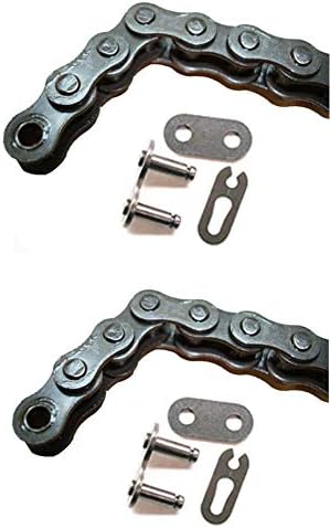 Cadena de transmisión y cadena de eje de transmisión con cadena estándar Masterlinks Coleman KT196 Go Kart