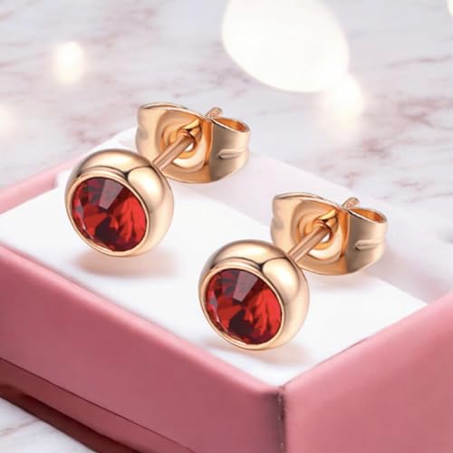 Image of Nilu's Collection Daily Use, Light Weight Cubic Zircon Stud Earrings| Perfect for baby girls, office goers