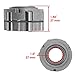 Caltric Front Hub Clutch Compatible with Polaris Sportsman 500 4X4 1996-2004