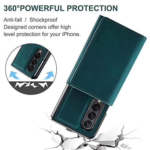 Coque Samsung Z Fold 4抗震防摔带可拆卸卡包解决厚重问题 - 4