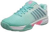 Tragekomfort Dunlop Herren Hypercourt Express 2 HB Sneaker, Aruba Blue/White/Soft Neon Pink, 38 EU