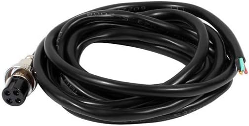 10pcs GX16 4 Pin Single Ended Cable Female Aviation Plug Cable 1M