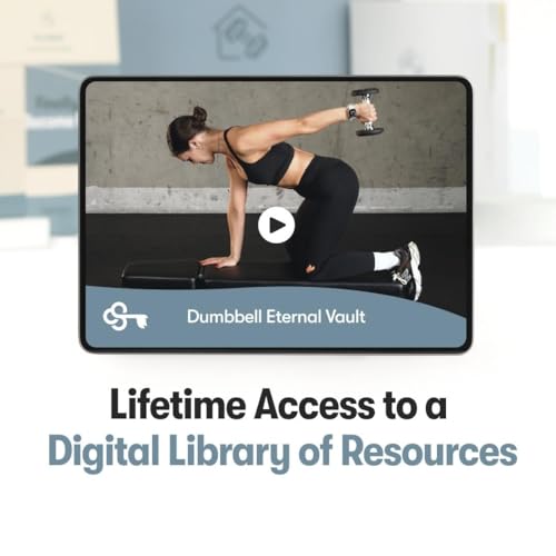 Dumbbell Phoenix Framework: Home Workout Series - Comprehensive Fitness System with Transformation Journal, Elevate Card Deck, Burndown Tracker, Digital Vault Access, and Accountability System -