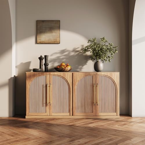 BELLEZE Modular Sideboard with Arched Doors