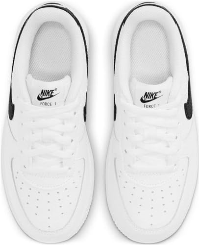 Nike Force 1 Boys CZ1685-100 (White/Black), Size 11.52