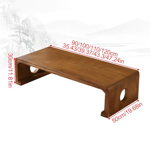 Table basse japonaise rectangulaire salon table tatami