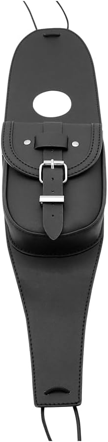 Motorcycle Fuel Tank Cover Panel Bib Bra Pouch Leather Gas Tank Bag for Harley Sportster Iron 883 XL883N Forty Eight XL1200X Custom XR1200