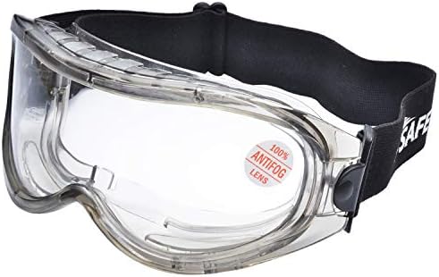 Anti Fog Safety Goggle Scratch Resistant Safety Over Glasses Lens UV Protection