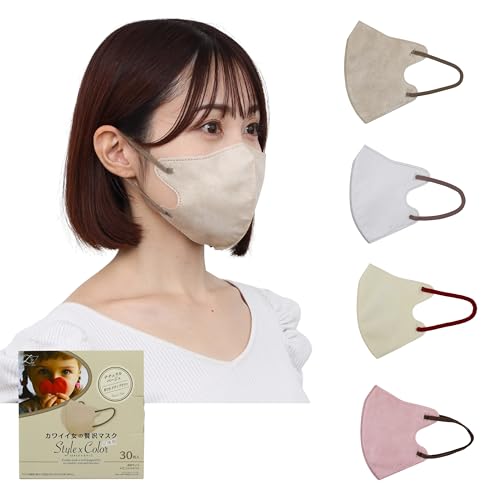 [Zeitaku] ������҂��ґ�y���[�J�[�����z ���c�Y�� �J���C�C �ґ�}�X�N �}�X�N Style×Color �i�`�������x�[�W�� 30�� �J���[�}�X�N �o�C�J���[ ���q�� �F�t�� �x�[�W�� �e�f�B�u���E�� �s�D�z�}�X�N �g���̂ă}�X�N 3D ���� ��