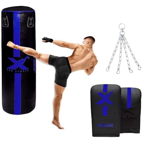 XN8 Heavy Punch Bag with Gloves Cover