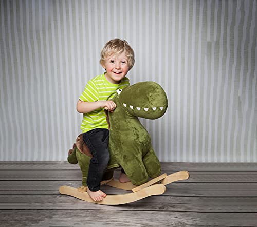 Knorrtoys 40612 hobbeldier Dino groen - Afbeelding 4
