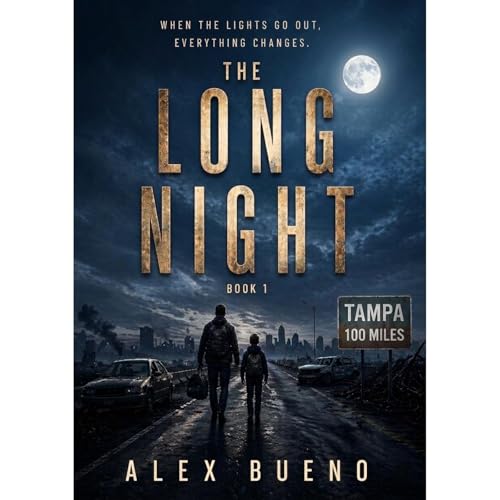 The Long Night (Book 1) Audiolibro Por Alex Bueno arte de portada