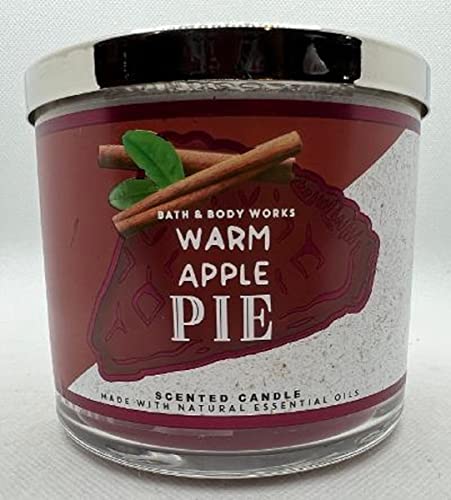 Bath And Body Works 3 Wick Scented Candle Warm Apple Pie 14.5 Ounce #TOP18