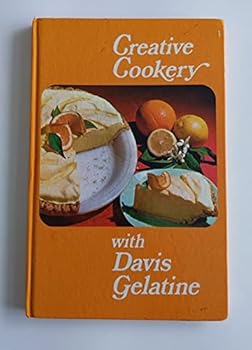 Hardcover Creative cookery with Davis Gelatine Book