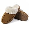 Litfun Women's Fuzzy Memory Foam Slippers Fluffy Winter House Shoes Indoor and Outdoor, Chestnut 6-6.5 #2