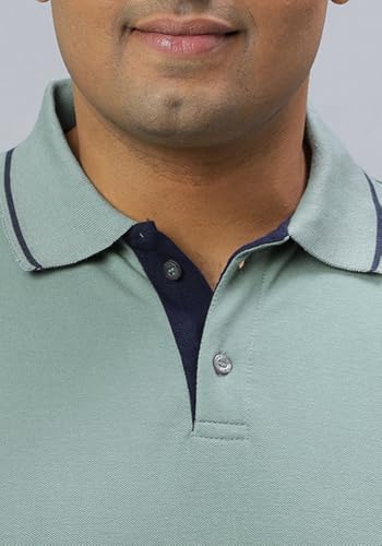 Image of Wear Your Opinion Men's Plus Size Tipped Polo Collar Neck Tshirt
