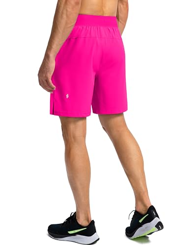 Image of Soothfeel Men's Running Shorts with Zipper Pockets 9 inch / 7 inch / 5 inch Quick Dry Eight Basketball Gym Workout Athletic Shorts