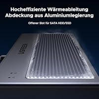 UGREEN 2 in 1 M.2 NVMe SATA USB Adapter, 10Gbps Festplatten Adapter – Ansicht 6