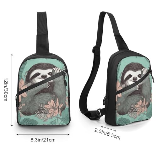 Bolso de pecho cruzado para hombre y mujer color verde menta miniatura 3