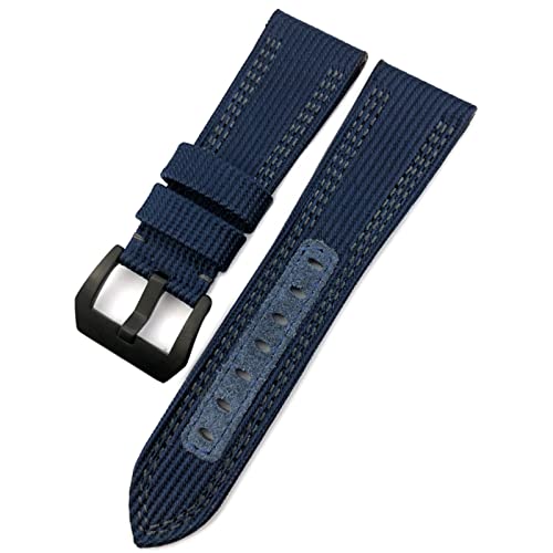 Bracelet montre nylon 26 mm Panerai Luminor, parfait pour le quotidien