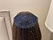 Handmade Navy Lace Doily Head Cover Kippah Yarmulke Hair Covering (with Decorative Bobby Pin) (Style 359) Elegant Doily Exclusive