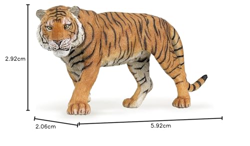 Papo - 50004 - Figurine - Tigre - Multicolore, 76 inches