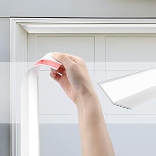 Garage Door Seal Top and Sides - 40 Ft Garage Door Weather Stripping Side Seal, Heavy Duty Weatherproof TPE, Insulates, Prevents Drafts, Easy Installation for Homeowners and DIYers