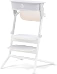 Cybex LEMO 2 chaise haute convertible, ensemble 3-en-1, grandit avec l'enfant jusqu'à 209 lb, réglage de la hauteur et de la profondeur à une main, fonction de sécurité anti-basculement - Bleu pierre
