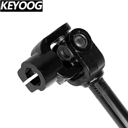 Keyoog Lower Intermediate Steering Shaft Column Fit For 2001-2004 Dodge Dakota Durango [ Fits 4Wd Models Only ] 425-257 55351208Aa 55351208Ab 55351246Aa #TOP4