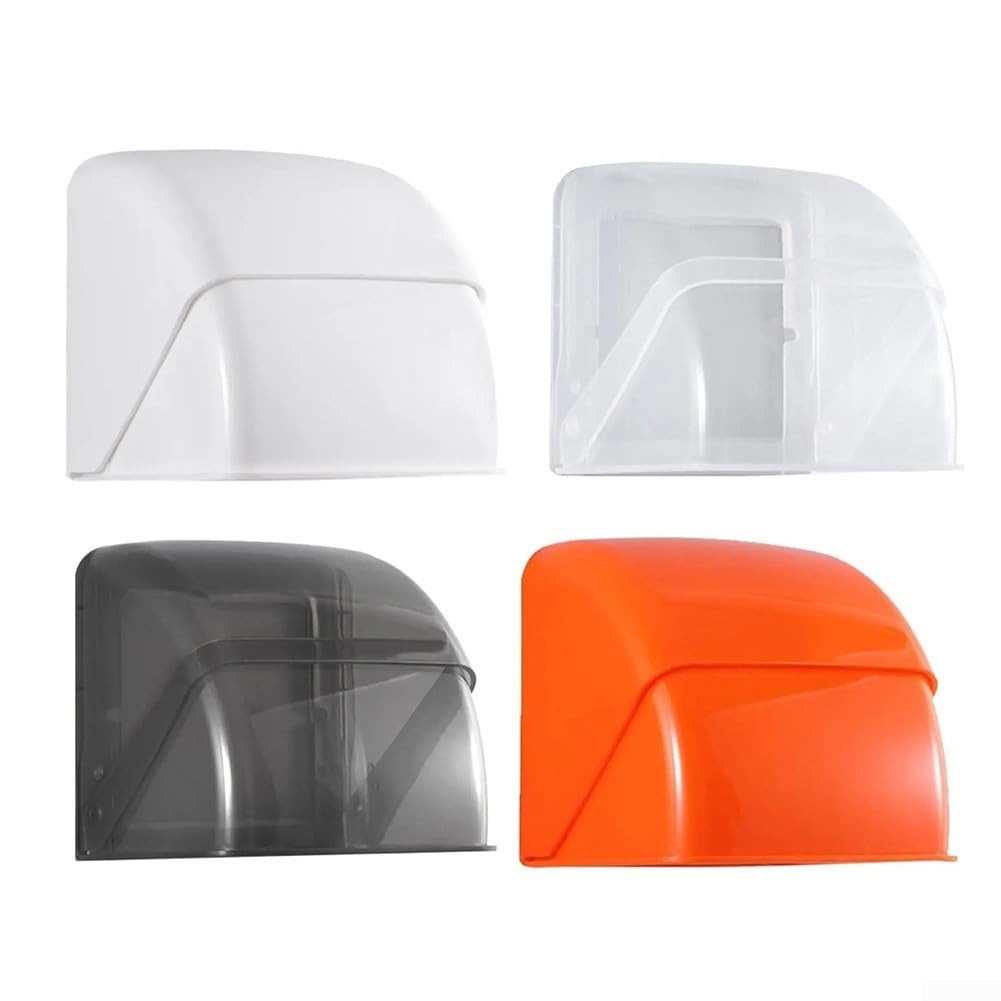 Boîte de prise étanche de type 86 avec housse de protection contre la pluie fabriquée en matériau PC durable (blanc)