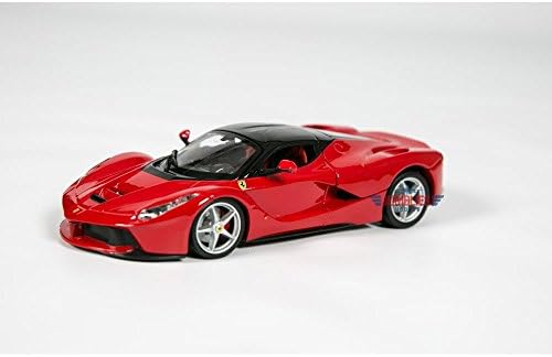 Bburago Ferrari Race and Play LaFerrari 1/24 Scale Diecast Model Vehicle Red