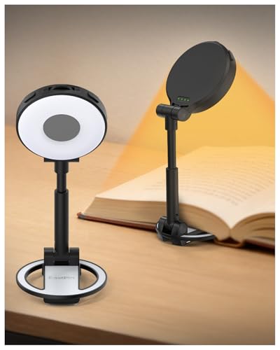 EastPin Reading Lights for Books in Bed:18 LED Rechargeable Clip-on Book Light with Timer & Memory Eye Caring 3 Color Temperature Stepless Dimming Portable Night Lamp Gifts for Women Kids Book Lovers