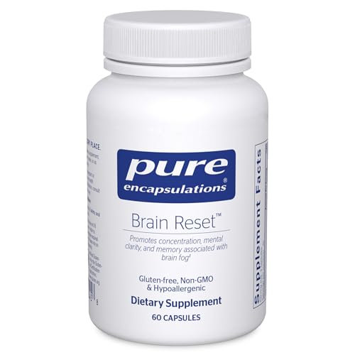Pure Encapsulations Brain Reset | Supports Concentration, Clarity, and Memory Associated with Brain Fog | 60 Capsules*