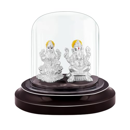 Image of GIVA 999 Silver Gaja Lakshmi Idols| Gifts for Family & Friends | With Certificate of Authenticity and 925 Stamp