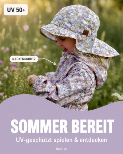 Sombrero de sol Mikk-line Dusk transpirable para bebés y niños pequeños 4