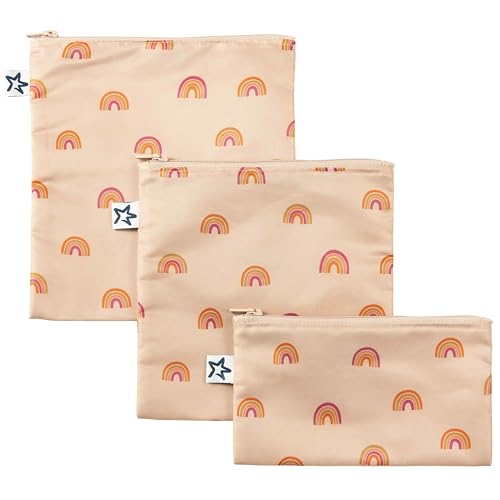Tiny Twinkle Reusable Snack Bags for Kids (3-Pack)